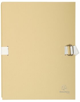 Exacompta document folder pearl white cardboard A4 24x32cm