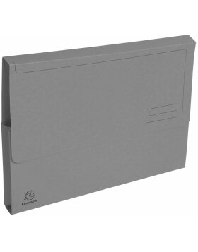 EXACOMPTA Forever folders 290g grey 24x32cm Pack 50
