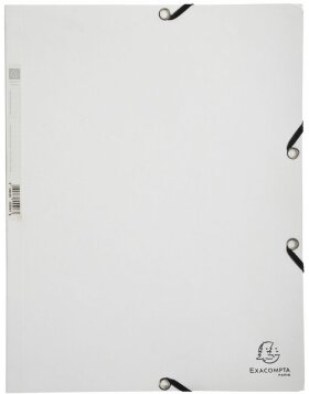 Exacompta Folder 3 Flaps Colorspan Cardboard A4 white
