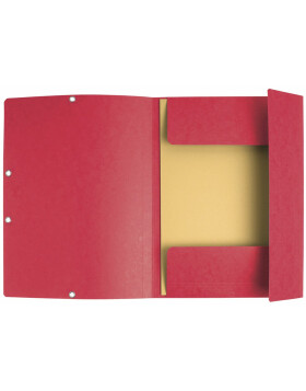 Exacompta folder 3 flaps elastic band Colorspan 400g-m2...