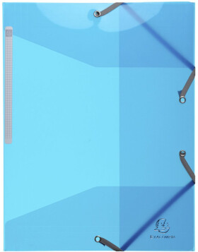Exacompta PP Iderama folder 3 flaps with elastic band A4 assorted colours