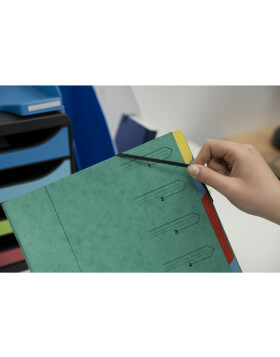 Exacompta Folder Elasticated 12 compartments for A4 size...