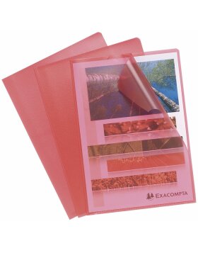 Exacompta pack of 100 file covers PP grained 1,2mm - A4 -...