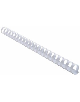 Exacompta box 100 spirals 20 mm PVC for binding DIN A4 White