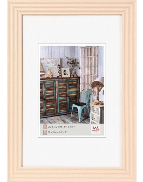 wooden frame Grado 13x18 cm - cream
