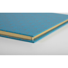 Guest Book Arty blue 21x19 cm