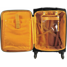 Bagage à main valise 4 roulettes Exactive 37x55x23 cm