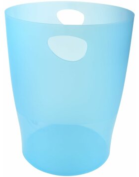 Exacompta Wastebasket Ecobin 15 litres Chromaline 26,3x33,5 cm Turquoise