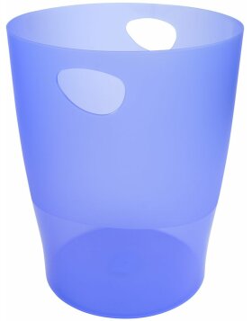 Exacompta Cestino ECOBIN 15 litri Office Ice blu 26,3x26,3x33,5 cm