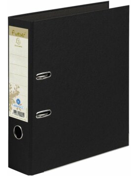 Exacompta Prem-Touch binder spine width 80 mm DIN A4 Maxi Forever Black