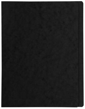 Exacompta Colorspan 355g-m&sup2; A4 Quick-File Folder Black