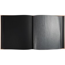 Exacompta Fotoalbum Aquarel 29x32 cm 60 schwarze Seiten