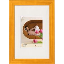 wooden picture frame Grado 18x24 cm - yellow