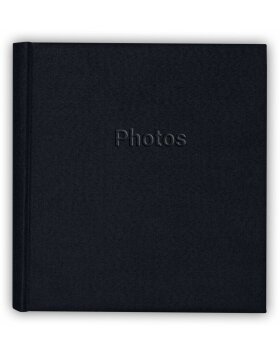 ZEP Album fotografico in lino Olanda 29x31 cm nero 60...