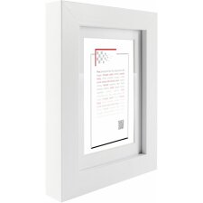 Ceanothe Picture Frame Oslo with mat 50x70 cm white