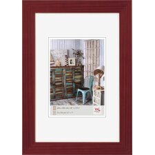 wooden photo frame Grado 40x50 cm - red