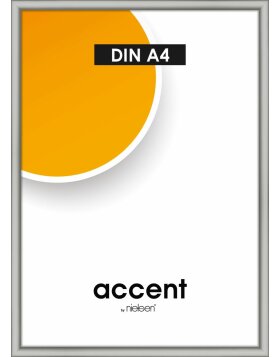 Nielsen Accent cornice in plastica Colorado 21x30 cm argento