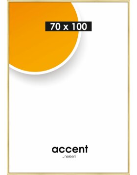 Nielsen Accent plastic frame Colorado 70x100 cm gold
