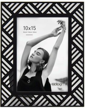 Nielsen Aluminium fotolijst Liv 13x18 cm zwart
