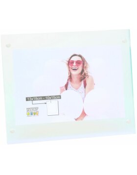 Deknudt Acryl-Fotorahmen S58SJ1 Regenbogeneffekt 13x18 cm