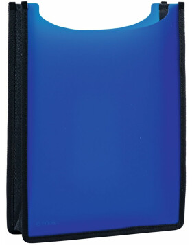 HERMA Flexi translucent file box, dark blue 260x345x70 mm