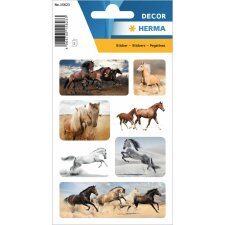 HERMA sticker wild horses 3 sheets-package