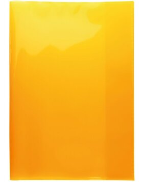 Prot&egrave;ge-cahier HERMA Transparent PLUS A4 orange