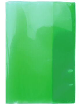 HERMA Copertina trasparente PLUS A5 verde