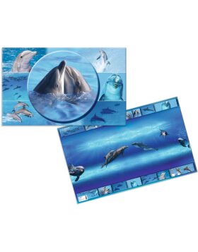 HERMA Schreibunterlage 550 x 350 mm - Delfin