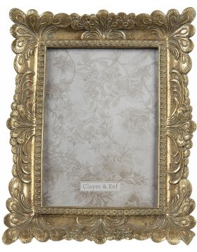 Clayre &amp; Eef Baroque Photo Frame 2F0863 gold 19x2x24...