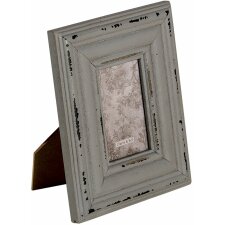 Clayre & Eef Country House Photo Frame 2F0874 grey 11x1x14 cm - 5x7 cm