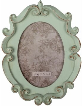 Clayre &amp; Eef Baroque Photo Frame 2F0883 turquoise...