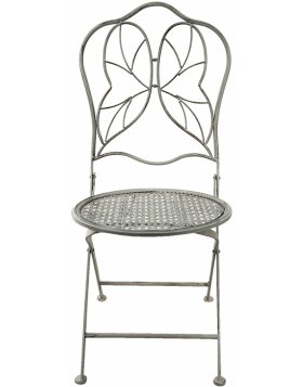 Clayre &amp; Eef 5y0983 Deco seat stool white 40x47x93 cm
