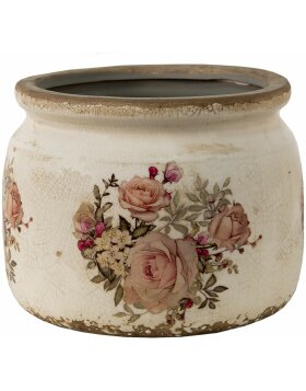 Clayre &amp; Eef 6CE1419M Vaso da fiori per interni rosa,...