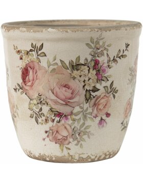 Clayre &amp; Eef 6CE1421M Vaso da fiori per interni Rosa,...