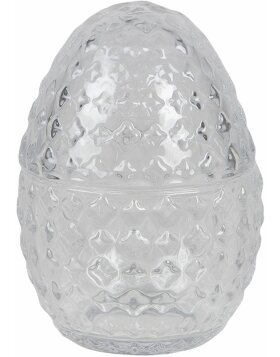 Clayre &amp; Eef 6gl3385 Bonbonniere with lid Egg...