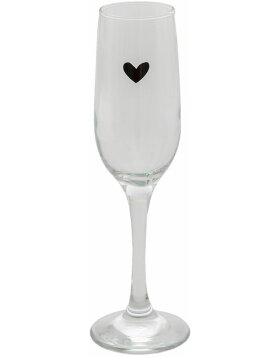 Clayre &amp; Eef 6gl3524 Champagne Glass Transparent 200 ml