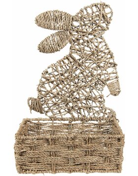 Clayre & Eef 6ro0562 Storage basket rabbit Brown 30x14x49 cm