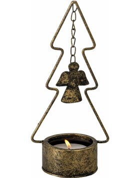 Clayre &amp; Eef 6y4512 Candlestick Christmas tree copper...