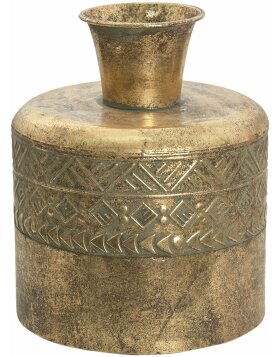 Clayre & Eef 6y4516 Vase copper color ø 21x25 cm