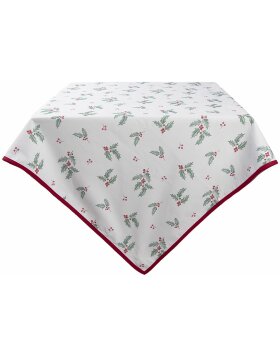 Clayre &amp; Eef hch05 Table cloth white, red 150x250 cm