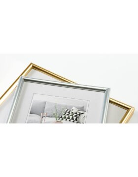 plastic frame Galeria 20x28 cm gold