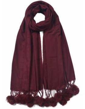 Clayre &amp; Eef jzsc0648bu scarf ladies red 70x180 cm