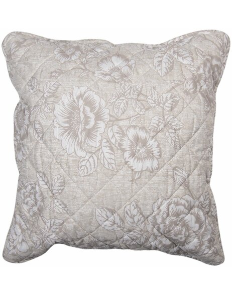Clayre &amp; Eef q195.030 Pillowcase Beige, White 50x50 cm