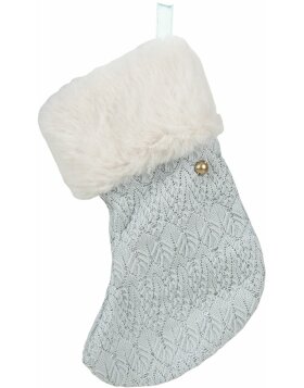 Clayre &amp; Eef xd0086 Christmas stocking deco blue...