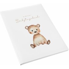 Goldbuch Babytagebuch Teddybär 21x28 cm 44 illustrierte Seiten