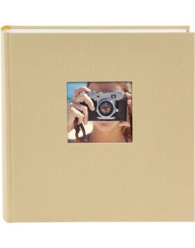 Goldbuch Jumbo-Fotoalbum Bella Vista Beige 30x31 cm 100 weiße Seiten