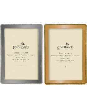 Goldbuch Metall-Fotorahmen Ascoli 10x15 cm und 13x18 cm