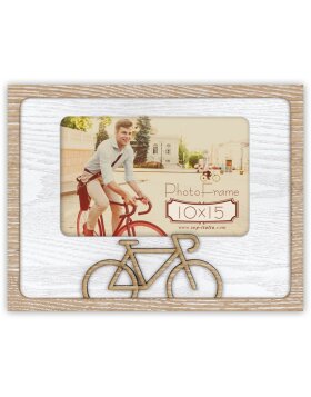 ZEP Wooden Photo Frame Sprint 10x15 cm Bicycle Picture Frame