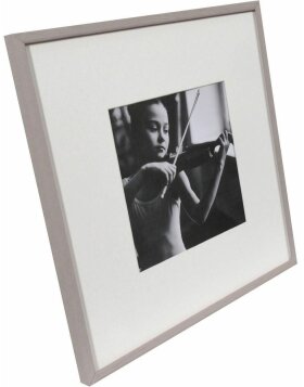 Viola wooden frame 50x50 cm beige
